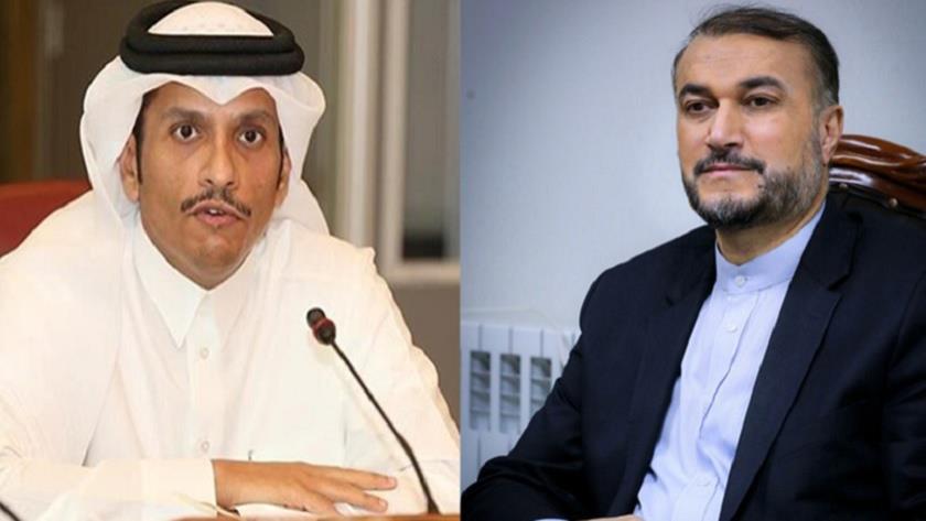 Iranpress: Iran, Qatari FMs review bilateral ties