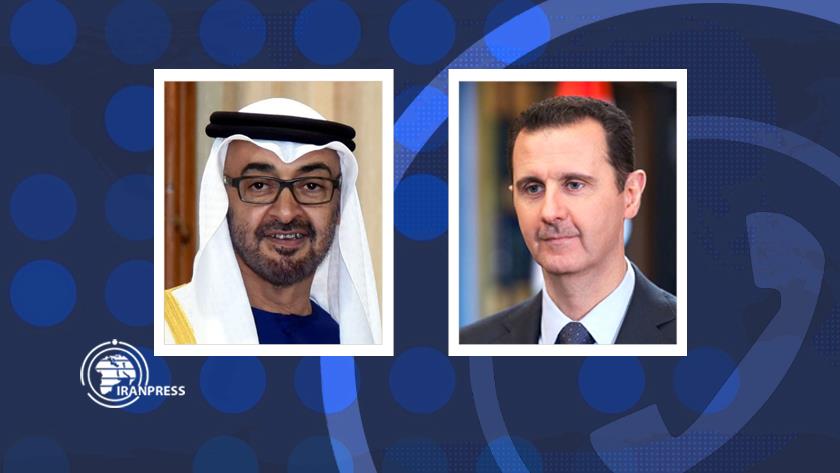 Iranpress: Syrian President, UAE Crown Prince confer on bilateral relations