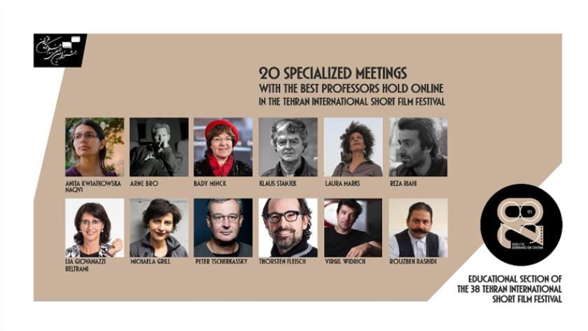 Iranpress: 12 intl filmmakers to hold online seminars in 38th Tehran intl short film festival
