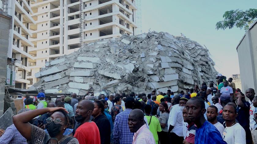 Iranpress: Several killed in Nigeria building collapse