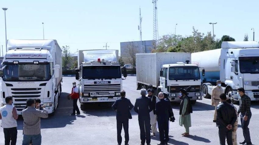 Iranpress: New Iranian humanitarian cargo arrives in Herat, Afghanistan
