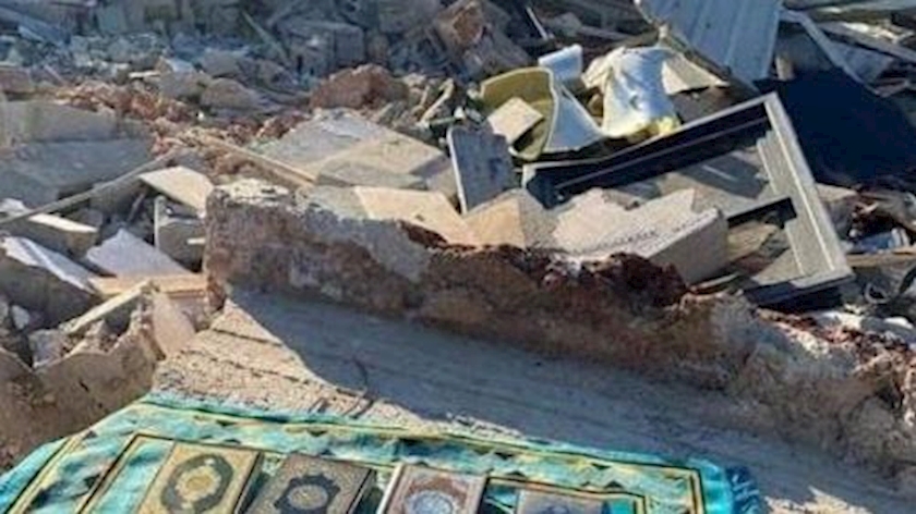 Iranpress: Israeli forces demolish mosque in Nablus-district town