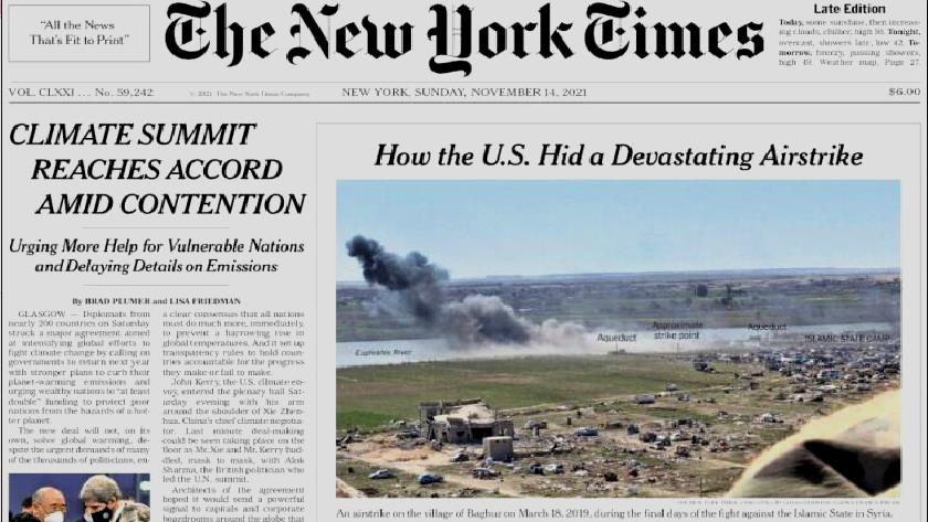 Iranpress: World Newspapers: How the US hid a devastating airstrike