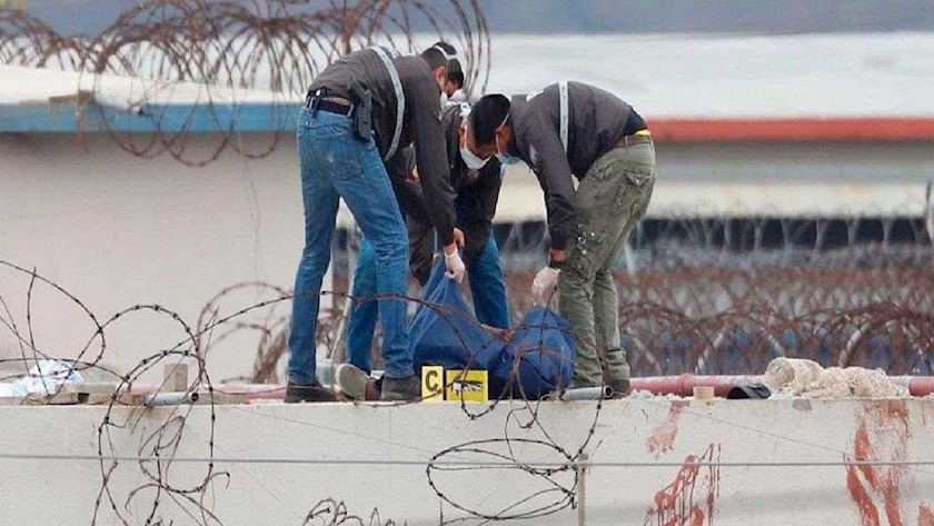 Iranpress: Second prison bloodbath in Ecuador with 100 killed and injured 