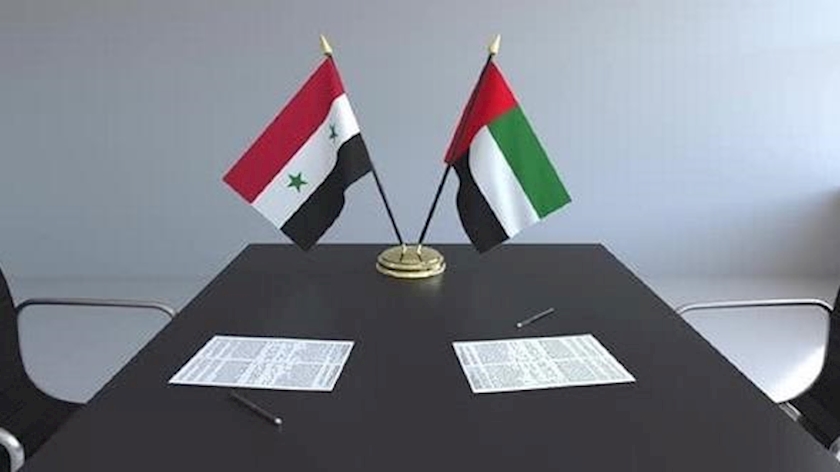 Iranpress: Syria ,UAE hold talks to boost economic cooperation