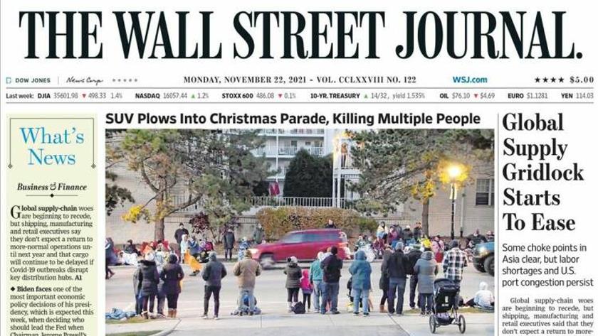 Iranpress: World Newspapers: SUV plows into Christmas parade, killing multiple people