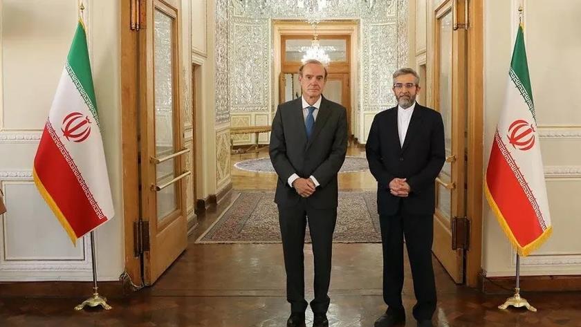 Iranpress: Iran top negotiator meets Mora