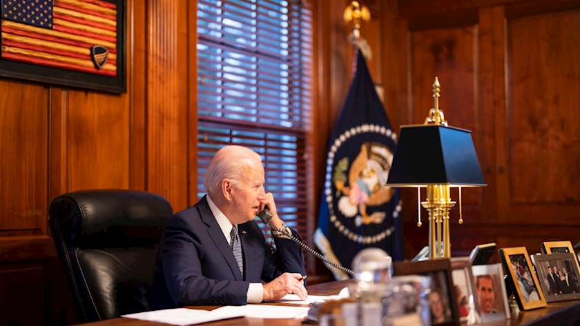 Iranpress: Biden-Putin 50-minute phone call has no breakthroughs