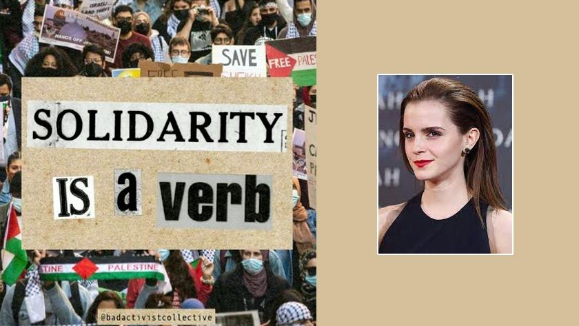Iranpress: Emma Watson expresses solidarity with Palestinians