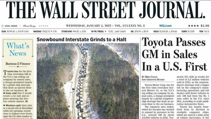 Iranpress: World Newspapers: Toyota passes GM in sales in a US first 
