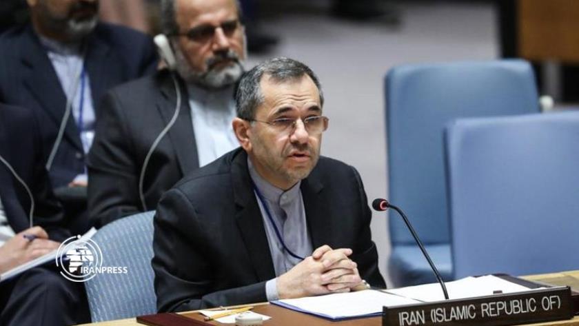 Iranpress: Zionists immediately end systematic violations of human rights: Envoy