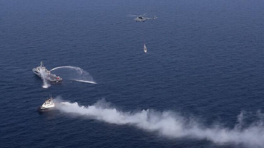 Iranpress: Iran, China, Russia naval exercise wraps up