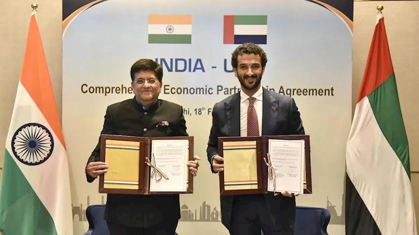 Iranpress: UAE-India sign comprehensive economic partnership agreement