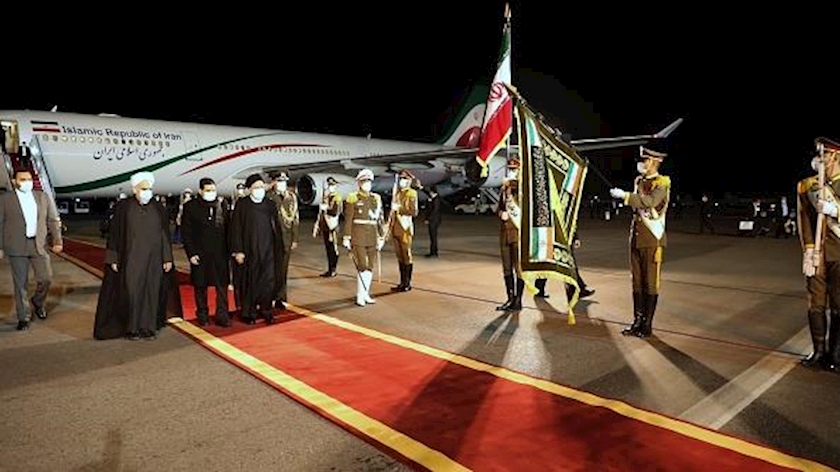 Iranpress: President returns Tehran from GECF summit