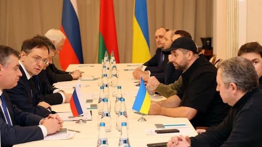 Iranpress: Russians, Ukrainian delegation hold talks in Belarus