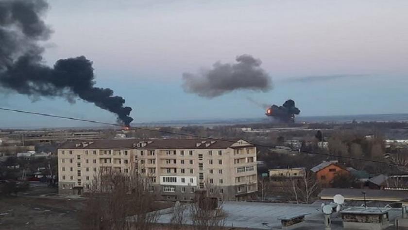 Iranpress: 3 explosions shake Ukrainian capital