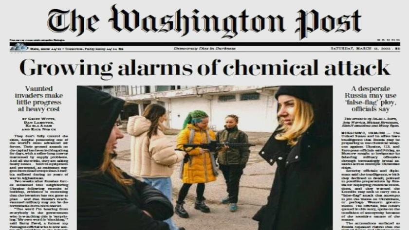 Iranpress: World Newspapers: Growing alarms of chemical attack