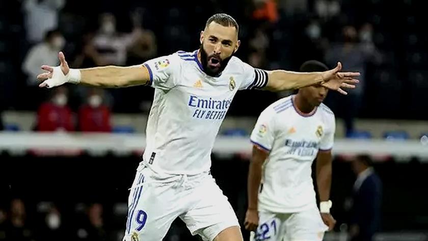 Iranpress: Karim Benzema strikes twice