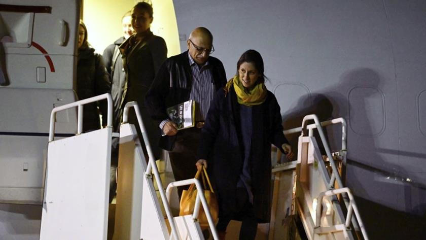 Iranpress: Nazanin Zaghari arrives in UK