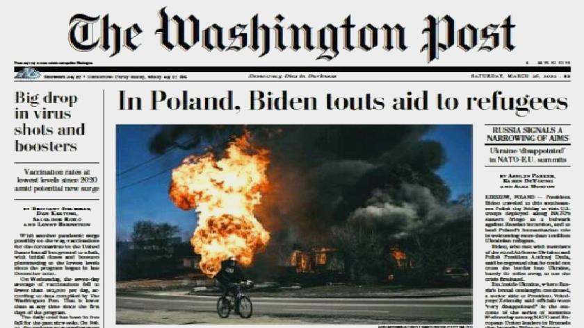 Iranpress: World Newspapers: In Poland, Biden touts aid to refugees