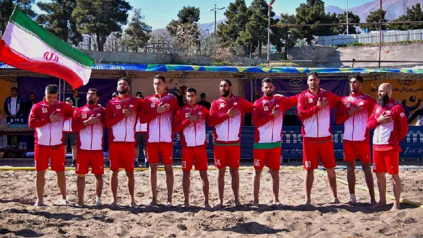 Iranpress: Iranian athletes crowned champions of 2022 Asian Beach Handball