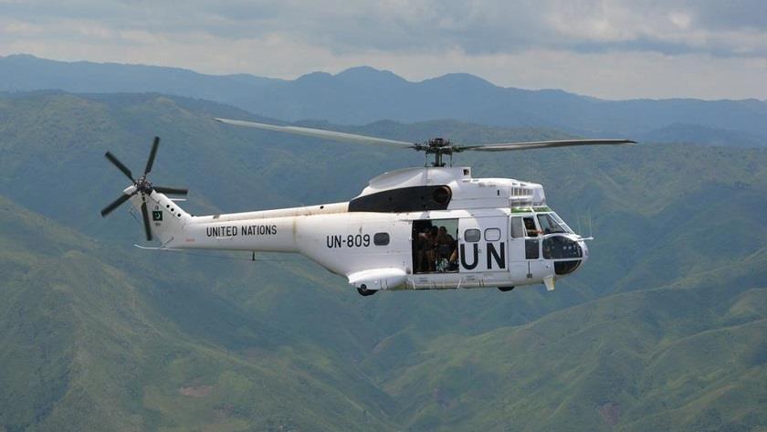 Iranpress: UN chopper crashes in eastern Congo, 8 peacekeepers killed