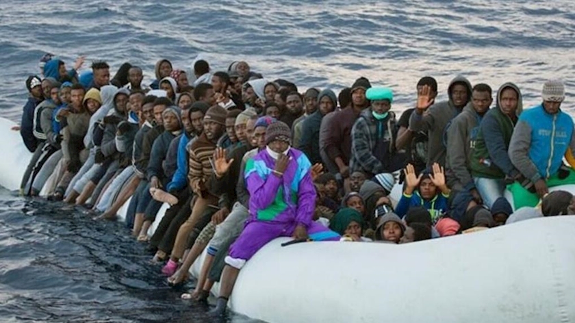 Iranpress: 90 migrants died in a new tragedy in the Mediterranean