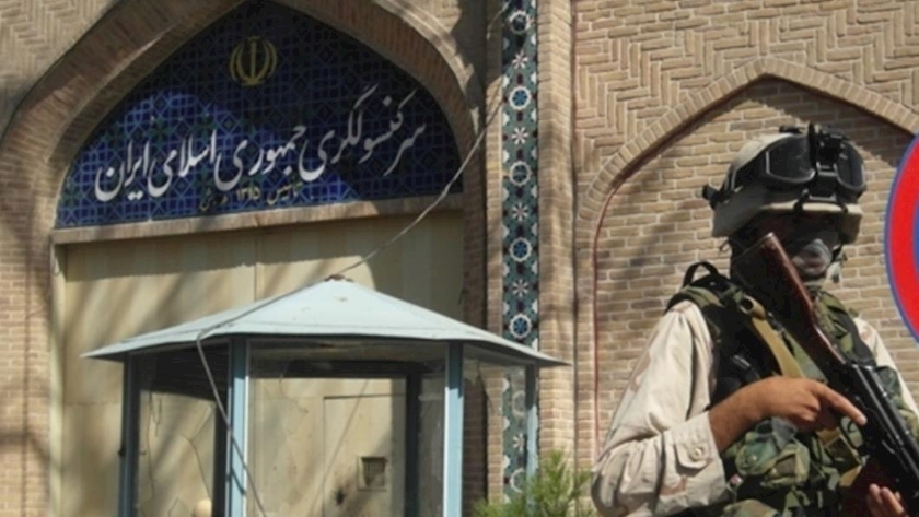 Iranpress: Protesters attack Iran consulate in Herat
