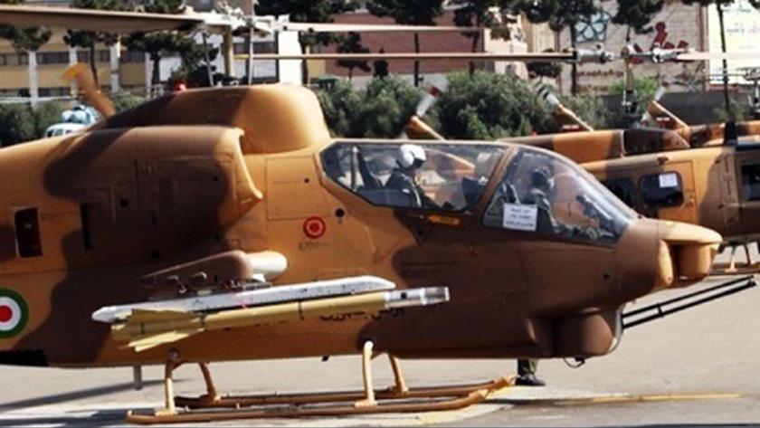 Iranpress: Shafaq missile, a step to improve capability of attack helicopters