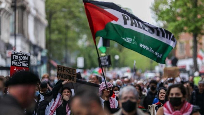 Iranpress: Thousands rally in Europe, US in solidarity with Palestinians