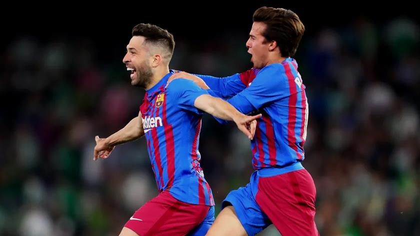 Iranpress: Barcelona qualify for Champions League thanks to Alba’s late winner