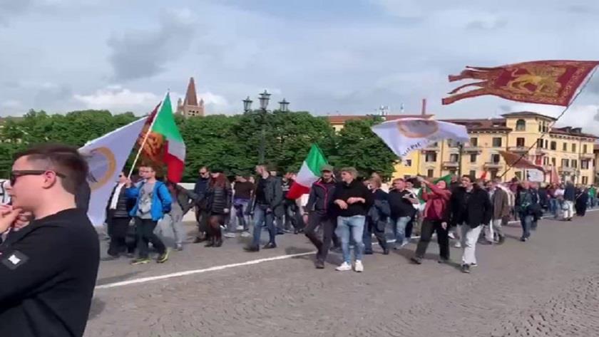 Iranpress: Italians hold rally against NATO