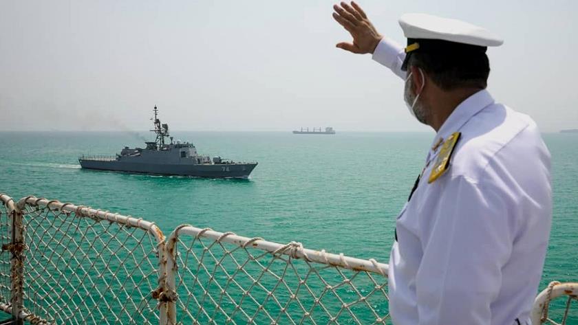 Iranpress: 87 days on sea: Iranian flotilla returns home after accomplishing int