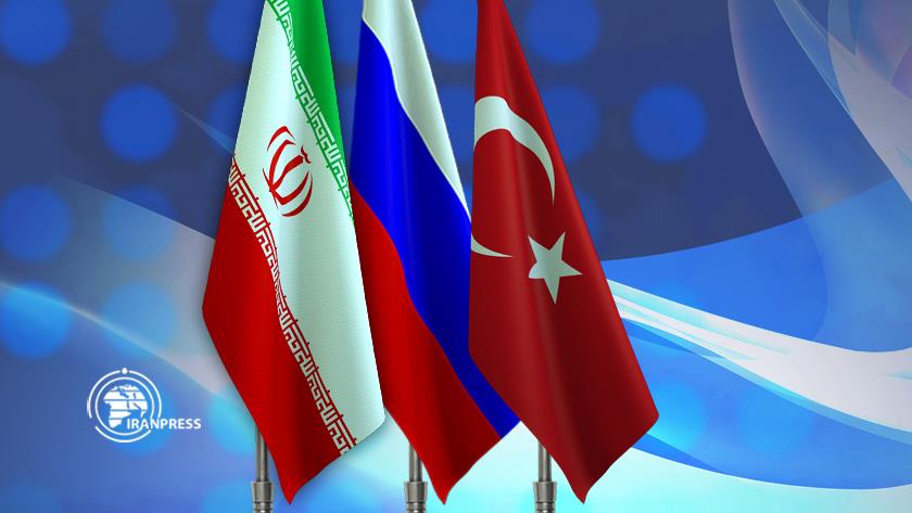 Iranpress: Statement by Iran, Russia, Türkiye on 18th Int