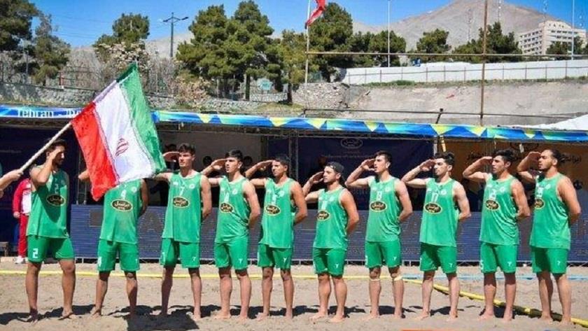 Iranpress: Iranian youth beach handball beats France in world competitions