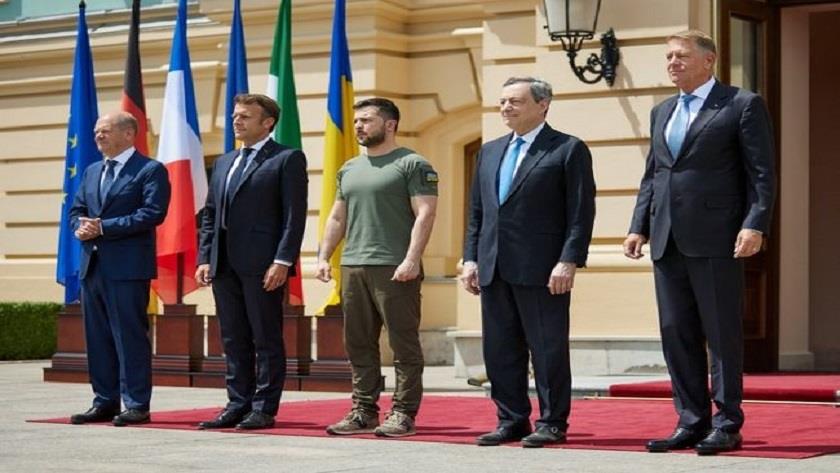 Iranpress: France, Germany, Italy back Ukraine’s EU bid