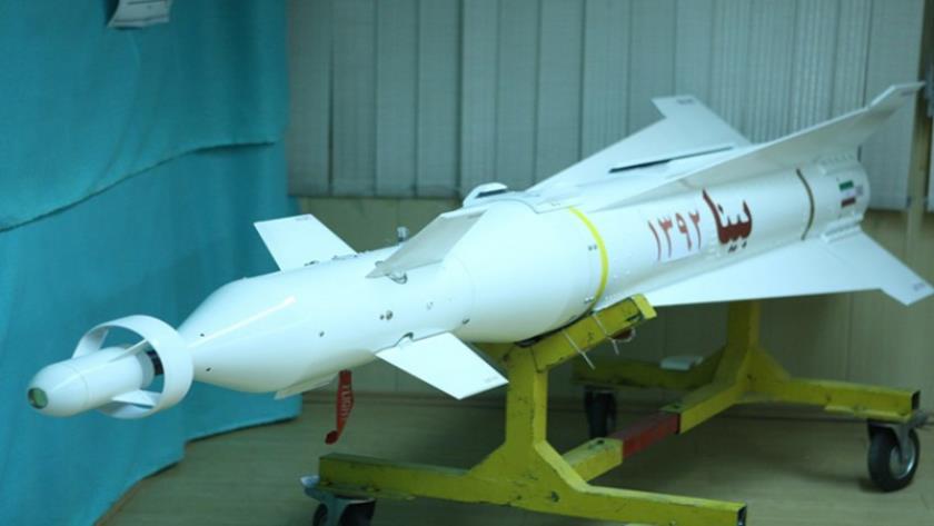 Iranpress: Bina laser guided missile, Iran military great achievement