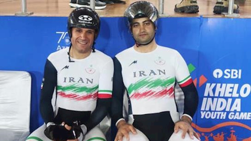 Iranpress: Iranian para-cyclists clinch gold, silver medals at Asian Track Cycling Championships