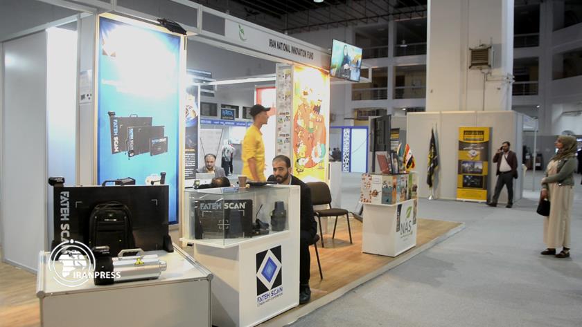 Iranpress: Iran exposes products in 8th Syria HiTech Expo