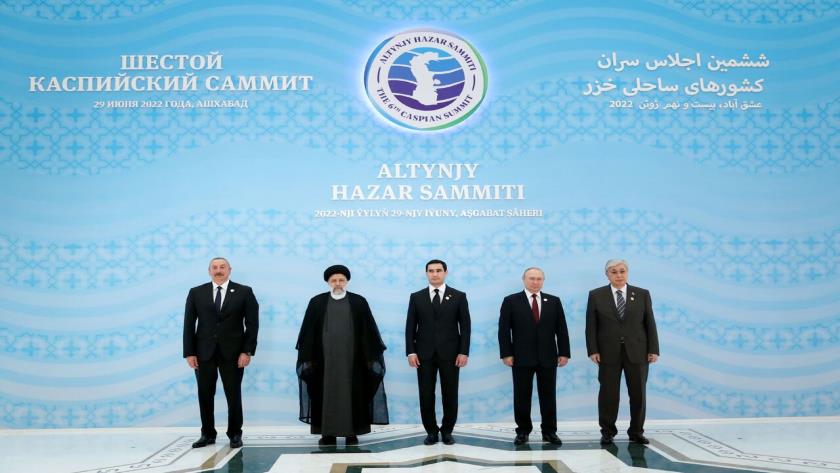 Iranpress: 6th round of Caspian Littoral Summit kicks off in Turkmenistan