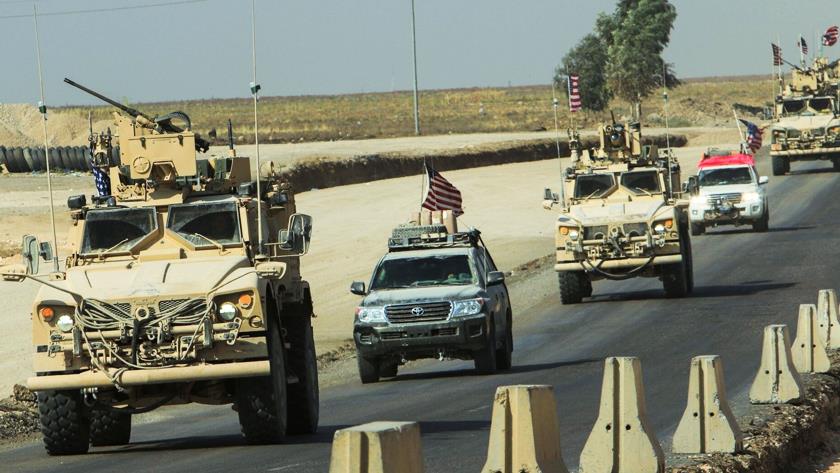 Iranpress: Syrian army forces US convoy retreat