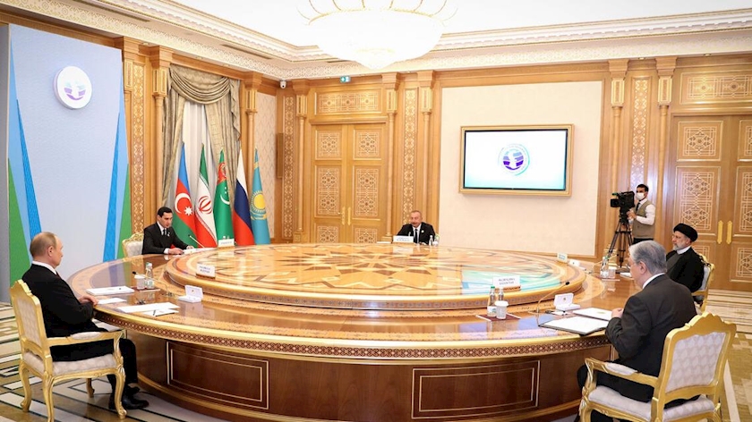 Iranpress: Leaders adopt final communique of Sixth Caspian Summit 