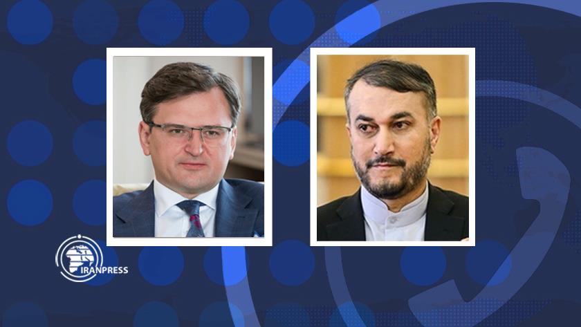 Iranpress: Iran-Ukraine FMs hold telephone talks, discuss expansion of ties 