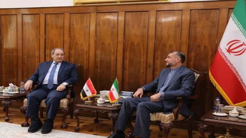 Iranpress: Iran, Syria enjoy strategic relations: Amir-Abdollahian