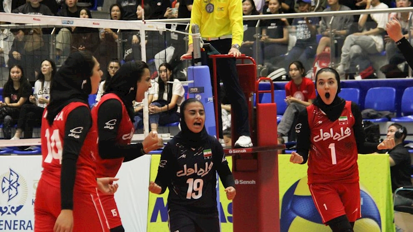 Iranpress: Iran defeat Kazakhstan in Asian Women