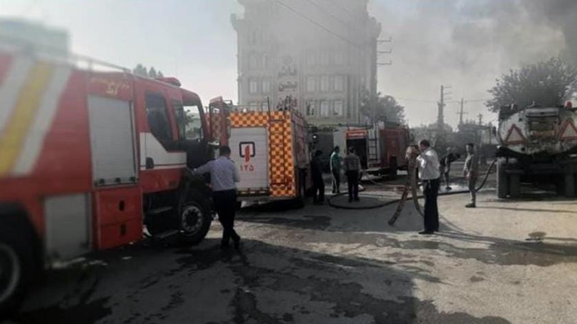 Iranpress: Hospital in Tehran catches fire 
