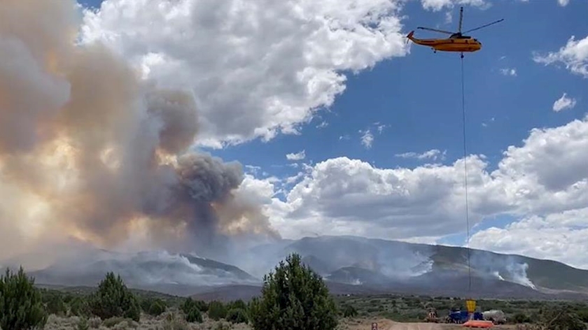 Iranpress: US Utah State wildfire scorches over 6,600 acres in 24 hours