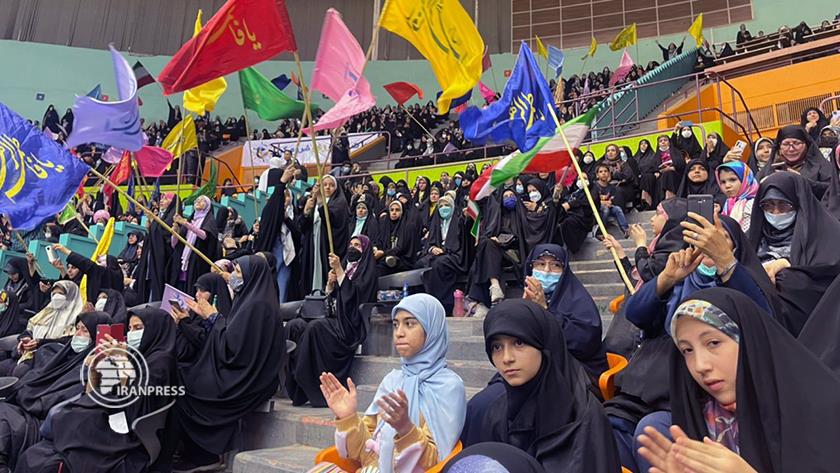 Iranpress: Mehr Fatemi, large gathering in Tehran in support of hijab