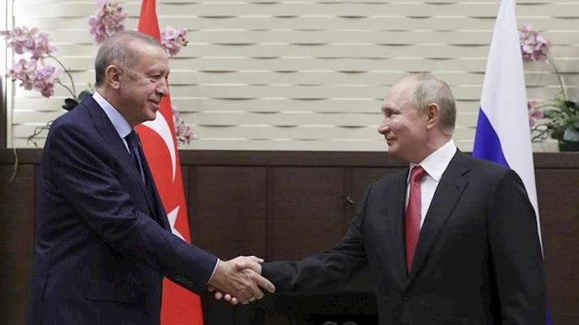 Iranpress: Putin, Erdogan meet in Tehran