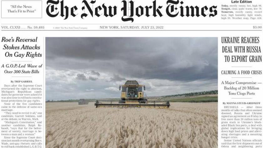 Iranpress: World Newspapers: Ukraine reaches deal with Russia to export grain